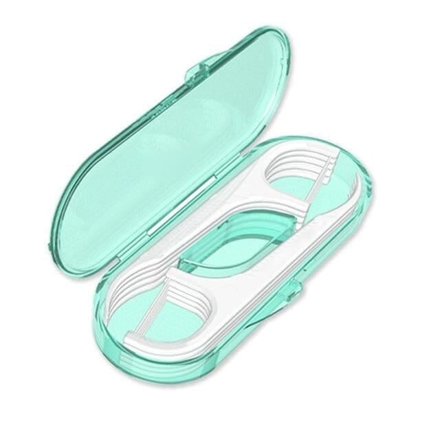 10-Piece Set: Dental Floss Travel Case-Floss Pick Image 1