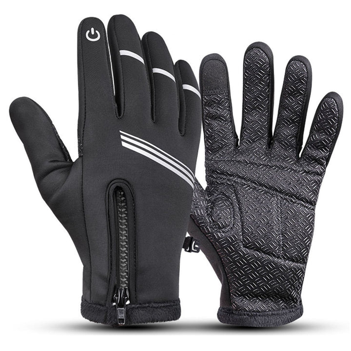 1-Pair: Winter Touchscreen Thermal Gloves Image 2