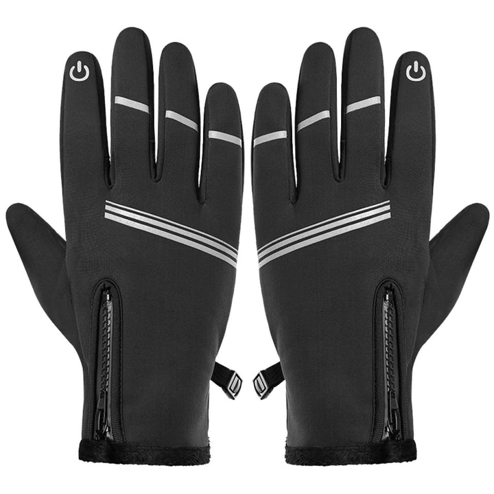 1-Pair: Winter Touchscreen Thermal Gloves Image 3