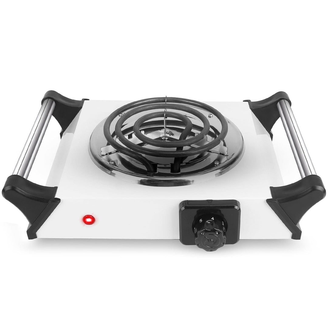 1000W Electric Burner Portable Coil Heating Hot Plate Stove Countertop Image 2