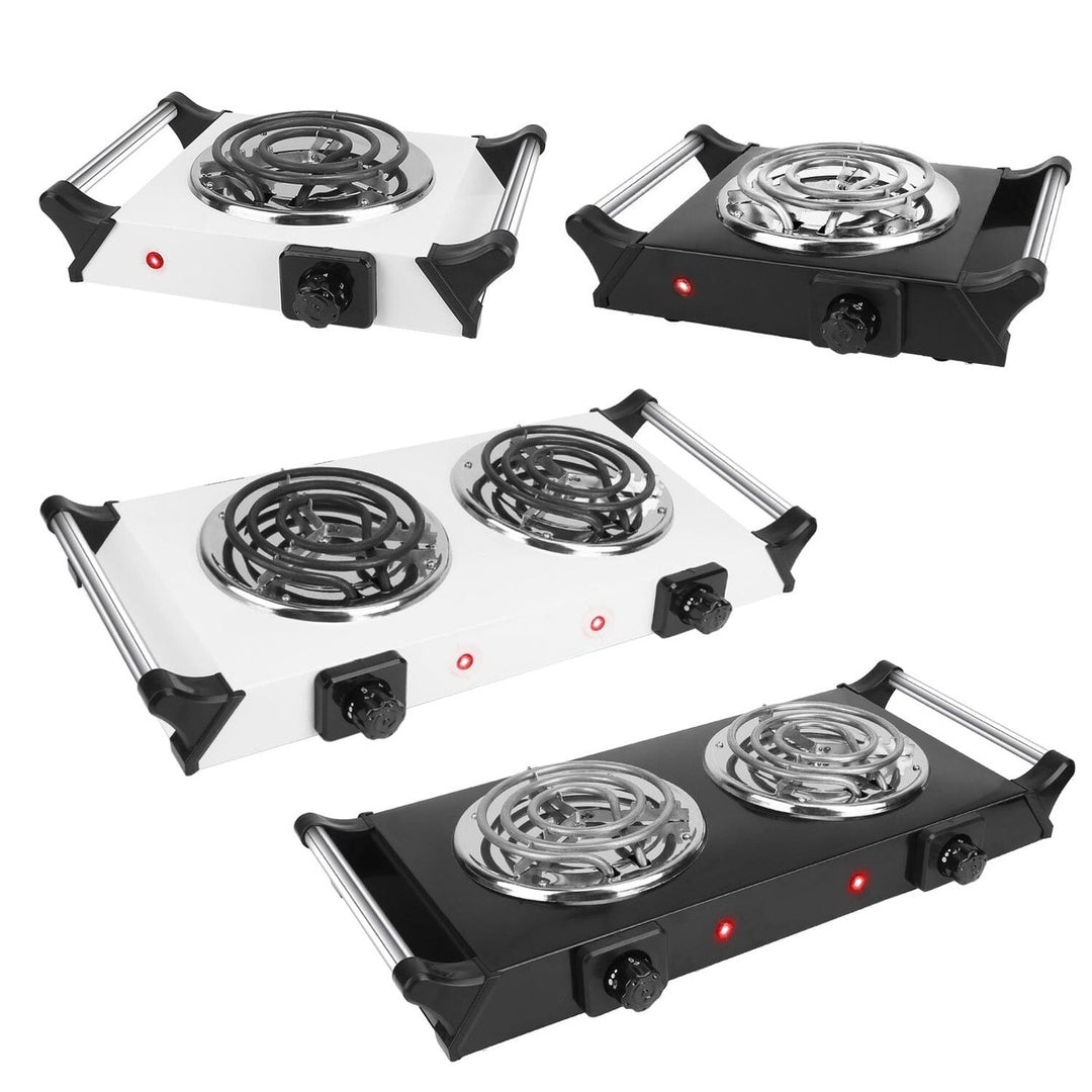 1000W Electric Burner Portable Coil Heating Hot Plate Stove Countertop Image 11