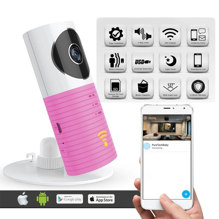 1080P HD IP Wireless Smart WiFi CCTV Camera Video Baby Monitor Camera Image 12