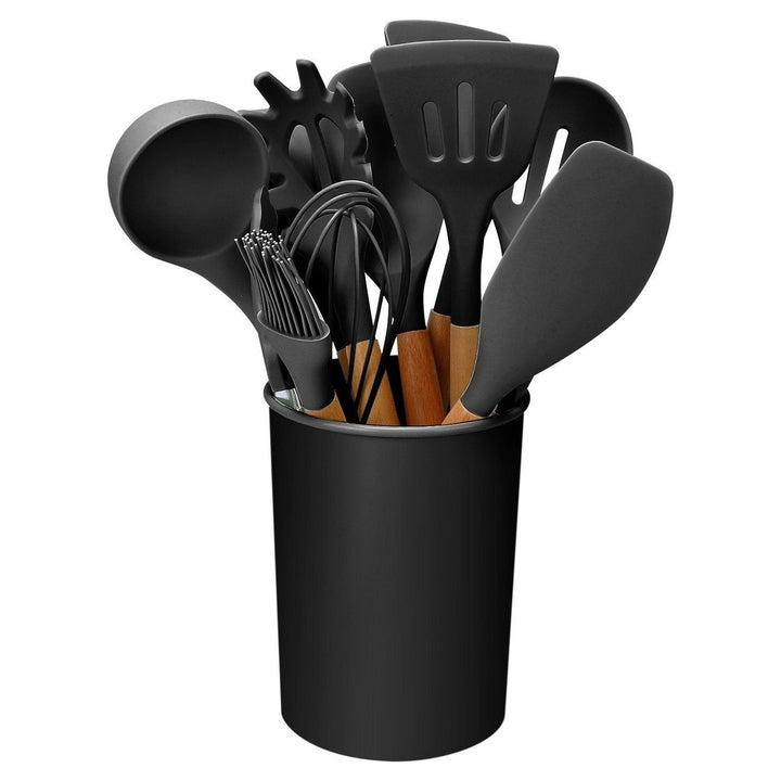 11-Piece: Silicone Cooking Utensil Set Image 1