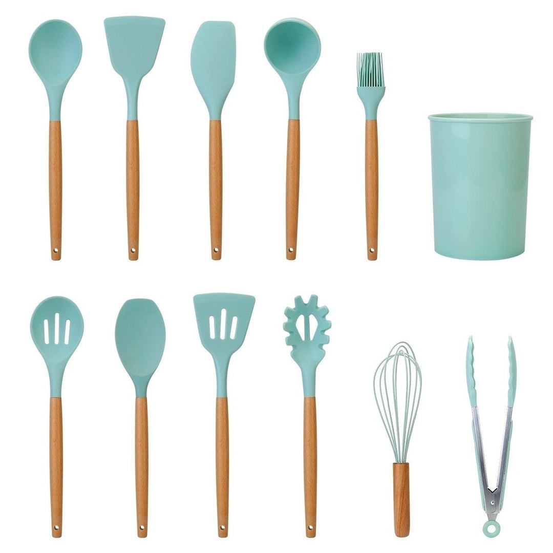 11-Piece: Silicone Cooking Utensil Set Image 9