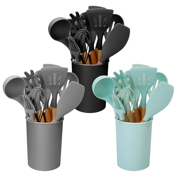 11-Piece: Silicone Cooking Utensil Set Image 10