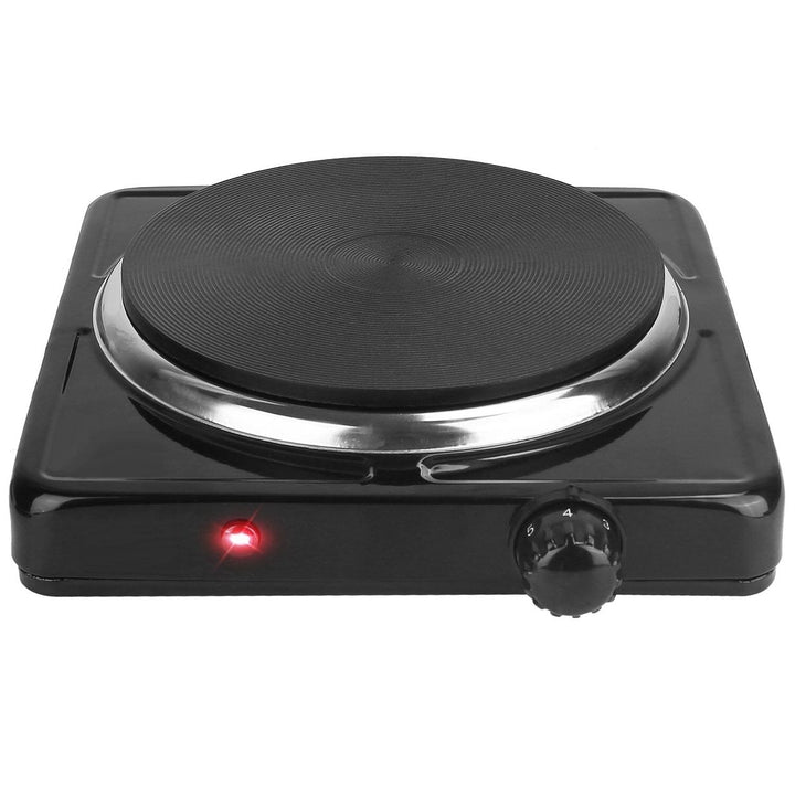 1500W Portable Heating Hot Plate Stove Countertop with Non Slip Rubber Image 1