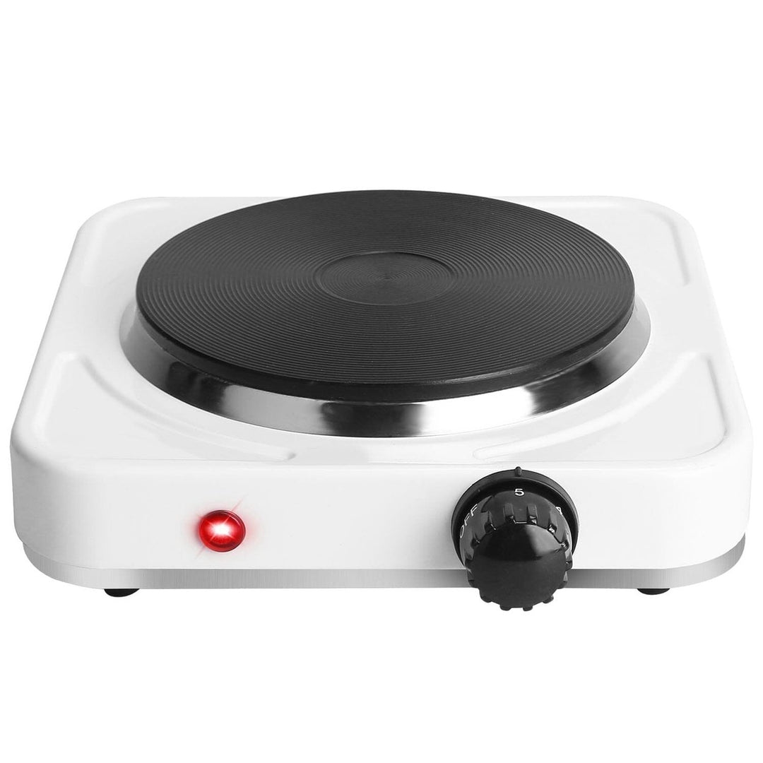 1500W Portable Heating Hot Plate Stove Countertop with Non Slip Rubber Image 2