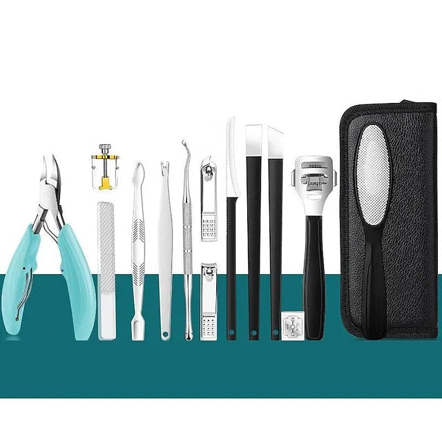 15-Piece: Nail Clipper Pedicure Set Image 1