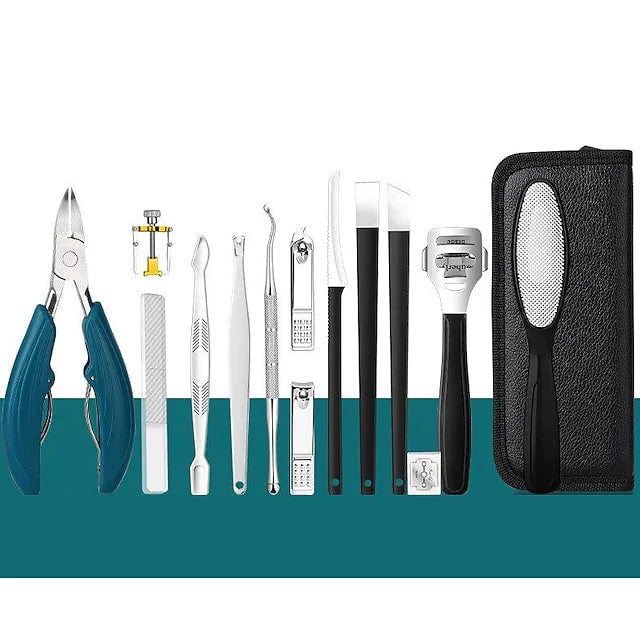 15-Piece: Nail Clipper Pedicure Set Image 2