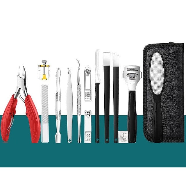 15-Piece: Nail Clipper Pedicure Set Image 4