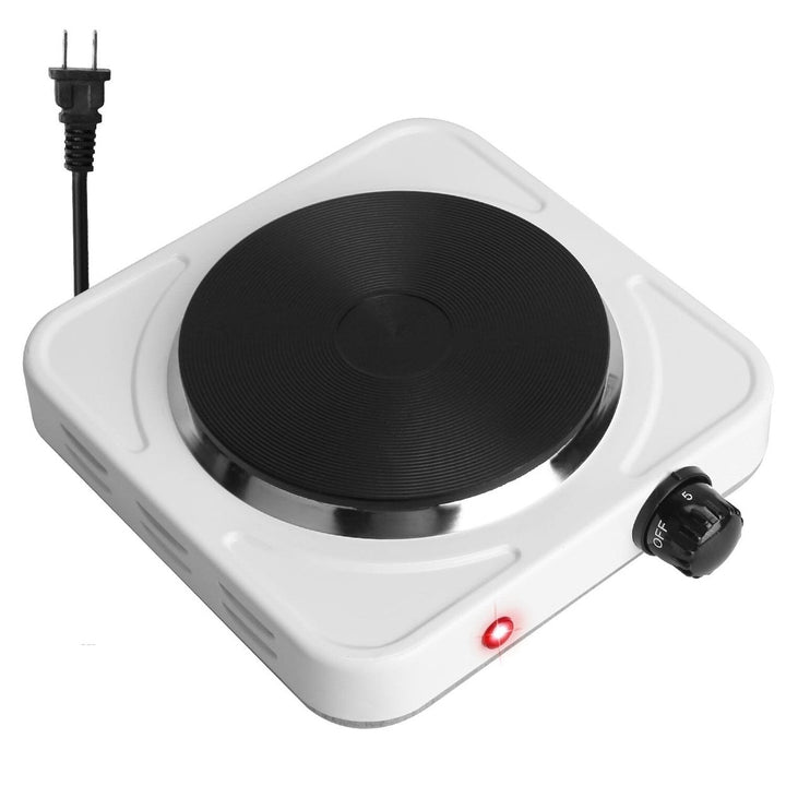 1500W Portable Heating Hot Plate Stove Countertop with Non Slip Rubber Image 7