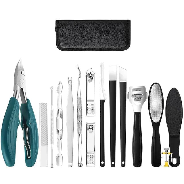 15-Piece: Nail Clipper Pedicure Set Image 11