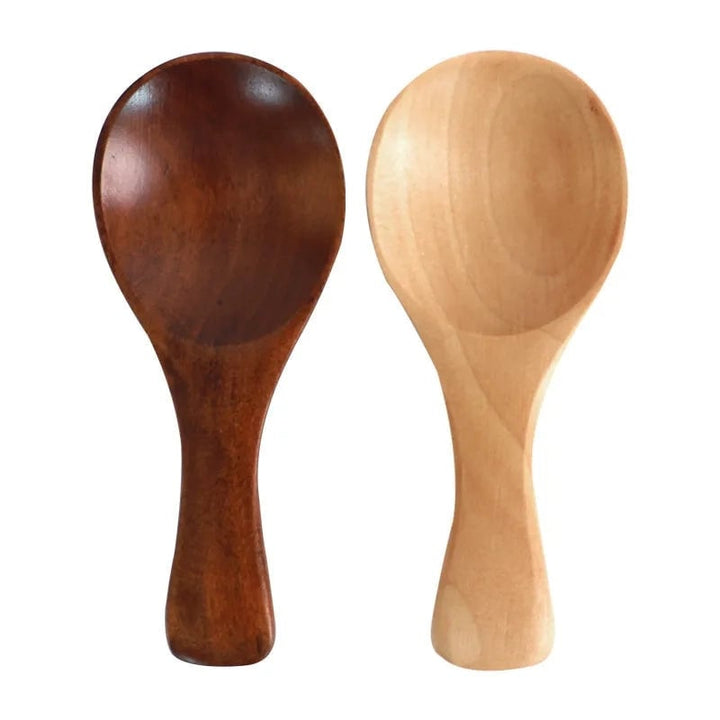 10-Pieces: Mini Wooden Spoons Image 3