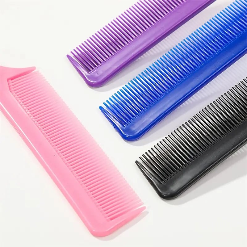 10-Pieces: Professional Pointed Tail Hair Comb Image 7