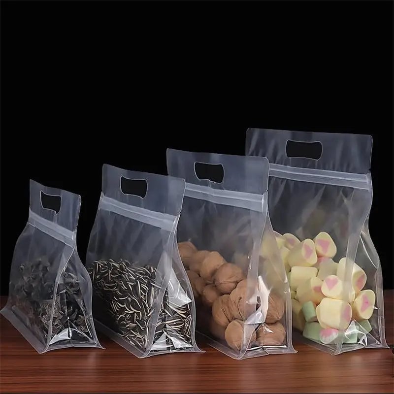 10-Pieces: Reusable Silicone Leakproof Food Storage Bags Image 8