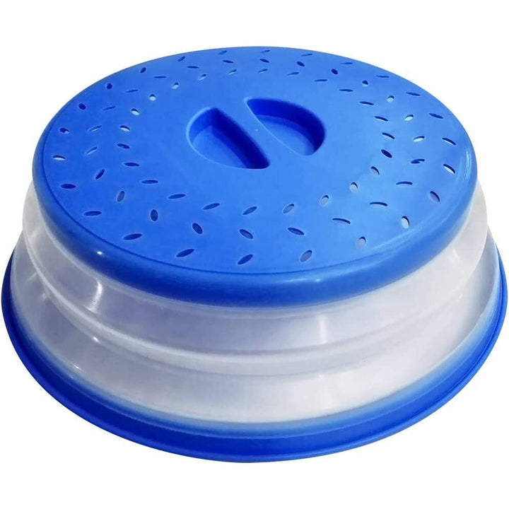 10.5 inch Collapsible Food Plate Lid Cover Image 4