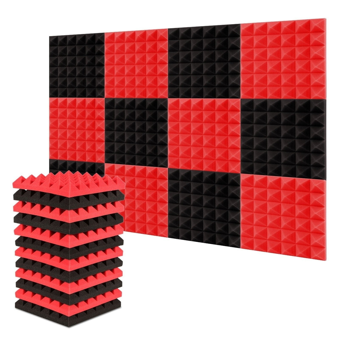 12-Pack: Sound Absorbing Foam for Recording Studio Image 2