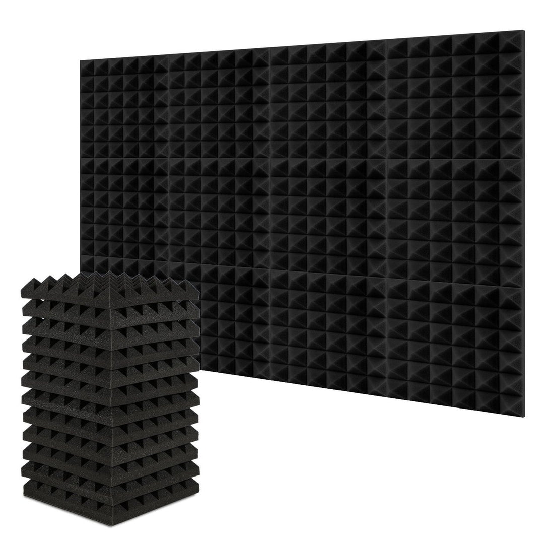 12-Pack: Sound Absorbing Foam for Recording Studio Image 1