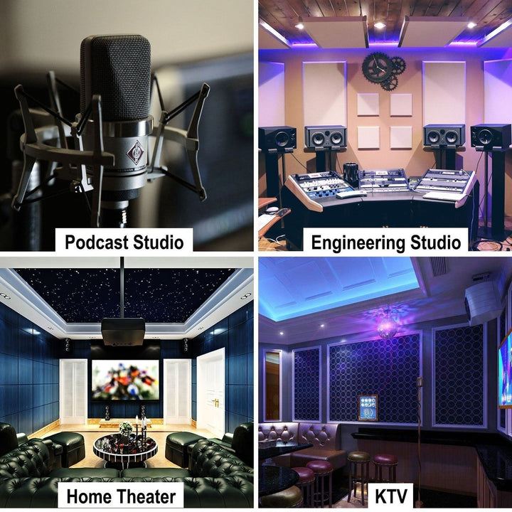 12-Pack: Sound Absorbing Foam for Recording Studio Image 10