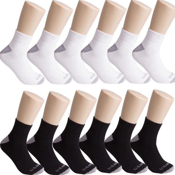 12-Pairs: U.S. ARMY Tri-Blend Socks Image 2