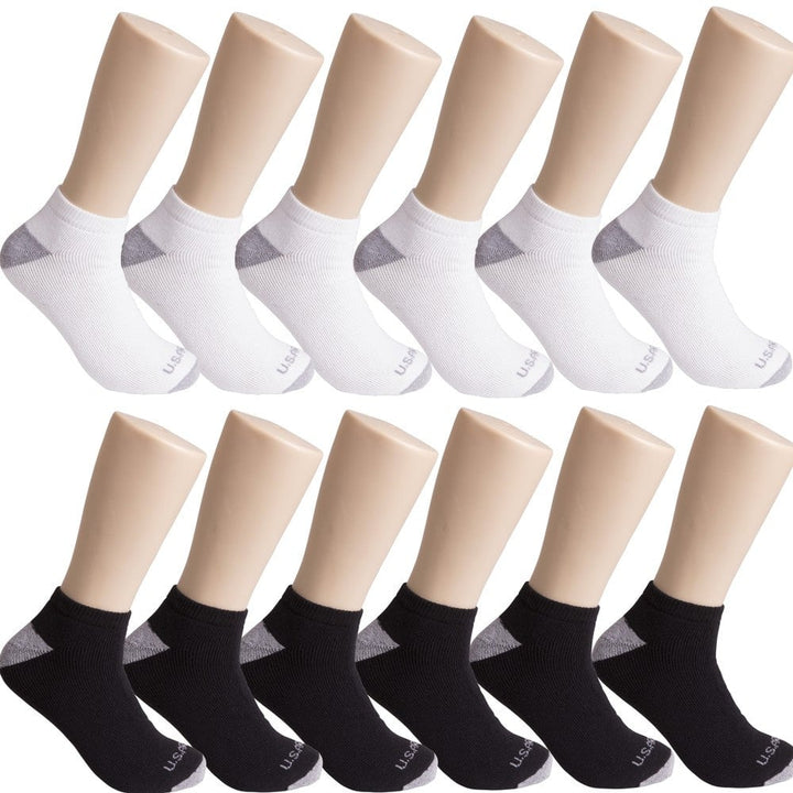 12-Pairs: U.S. ARMY Tri-Blend Socks Image 3