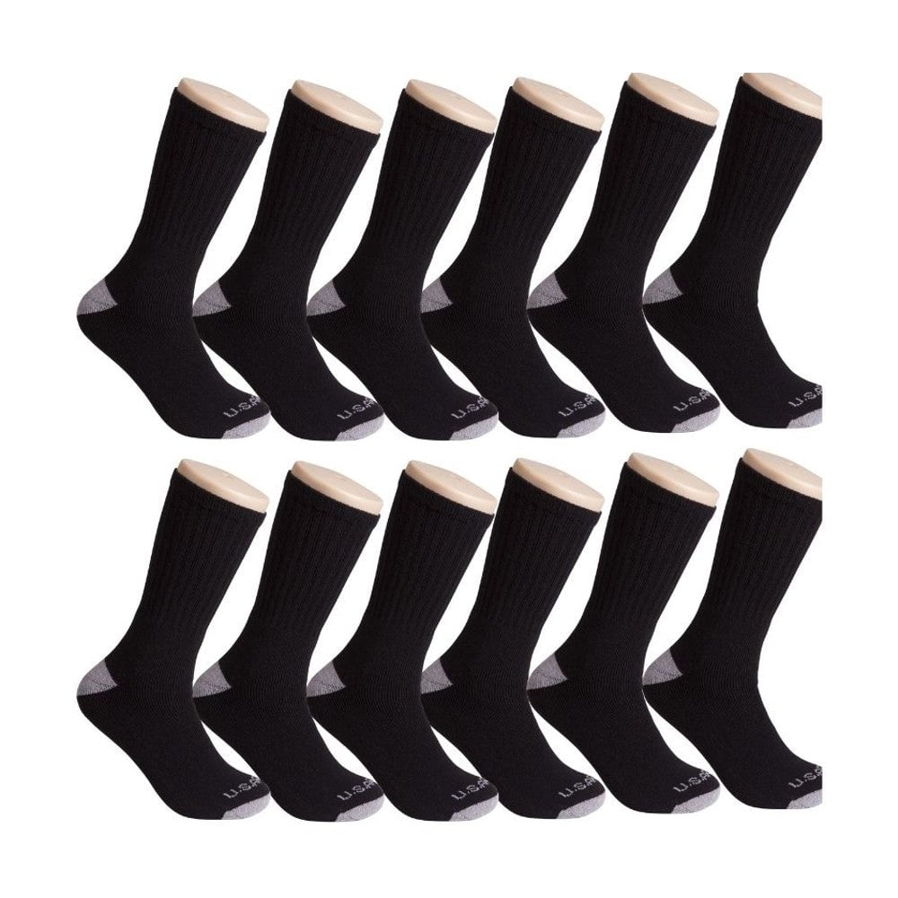 12-Pairs: U.S. ARMY Tri-Blend Socks Image 4