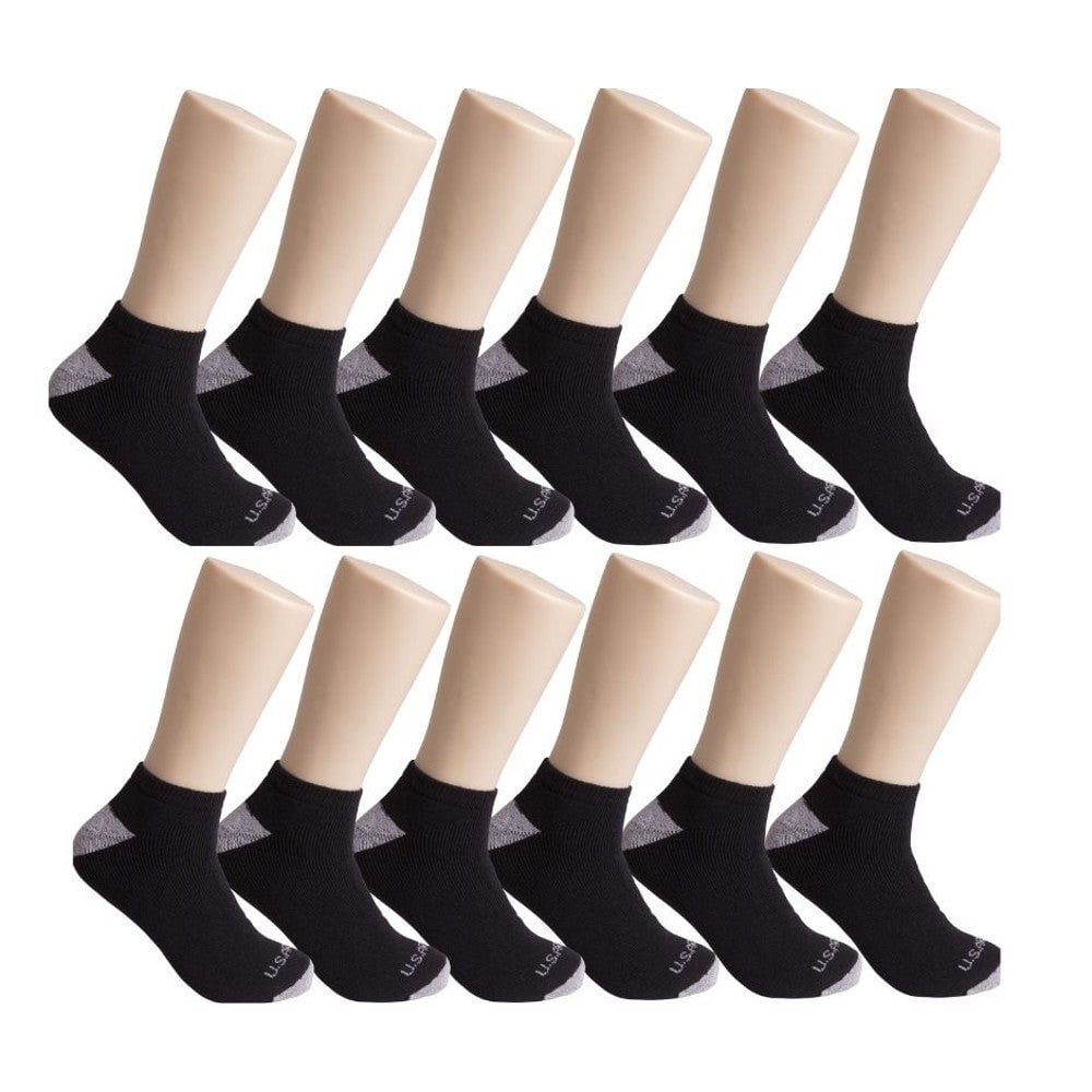 12-Pairs: U.S. ARMY Tri-Blend Socks Image 1