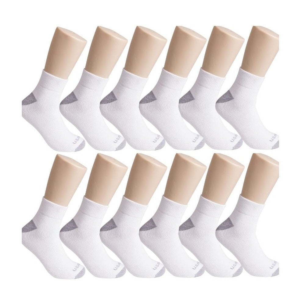 12-Pairs: U.S. ARMY Tri-Blend Socks Image 8