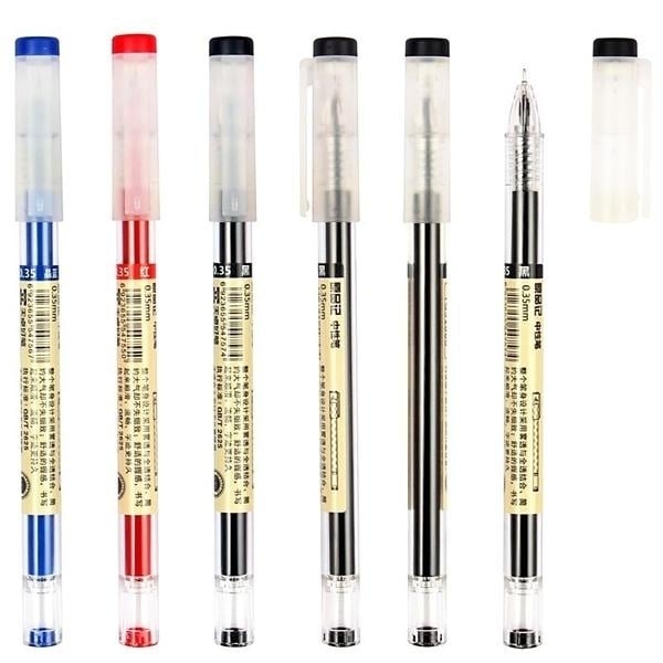 12-Piece Set: 0.35mm Water-based Pen Gel Pen Image 6