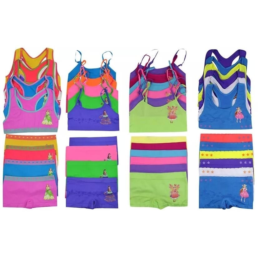 12-Pieces: Mystery Girls Racerback or Cami Top and Bottom Sets Image 1