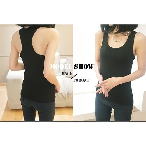 12-Pieces: Women Ribbed Racerbacks Fitness Yoga Sleeveless Tank Top Image 3