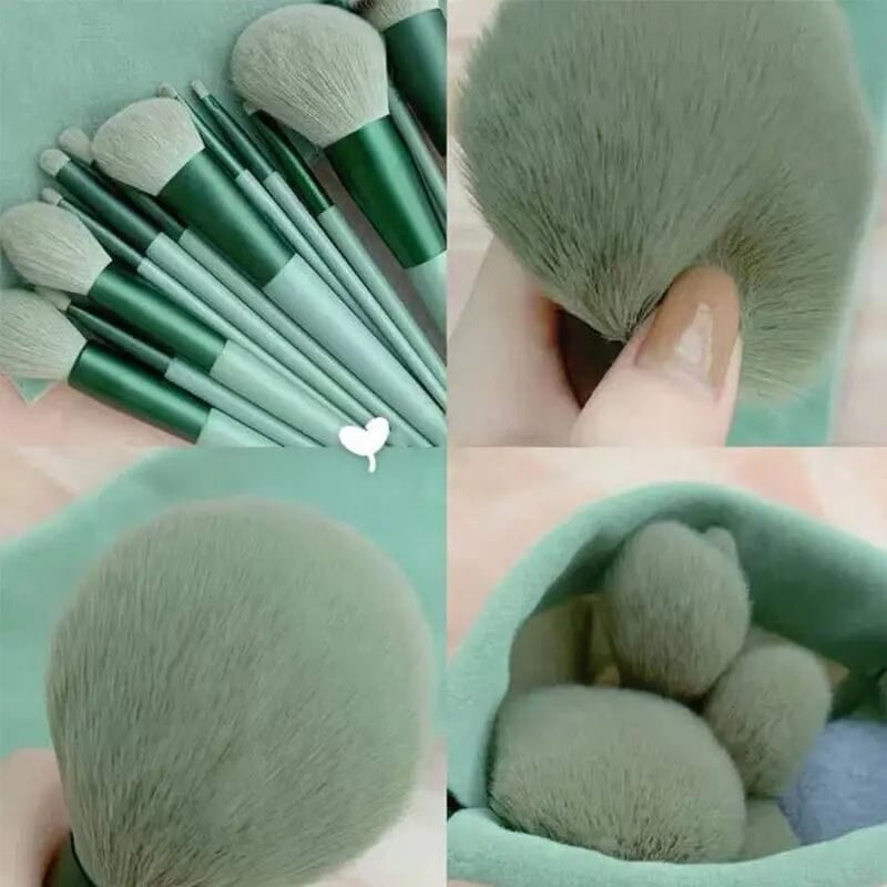 13-Piece: Professional Makeup Brush Set Image 4