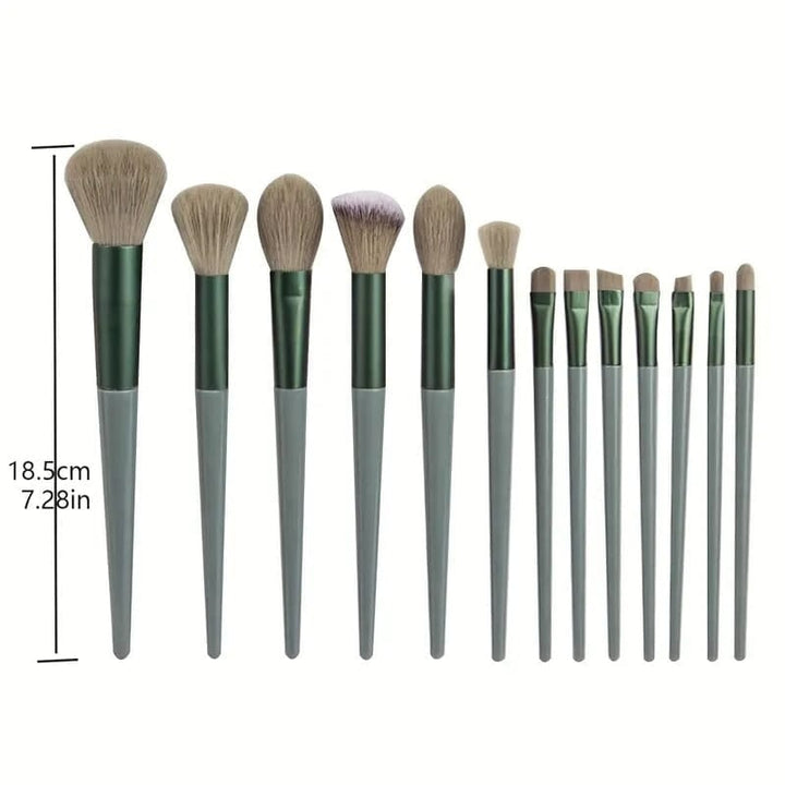 13-Piece: Professional Makeup Brush Set Image 6