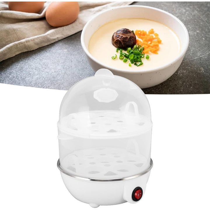 14-Egg Electric Rapid Egg Steam Bun Cooker Image 1