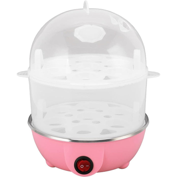 14-Egg Electric Rapid Egg Steam Bun Cooker Image 3