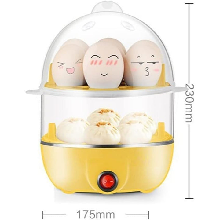 14-Egg Electric Rapid Egg Steam Bun Cooker Image 7