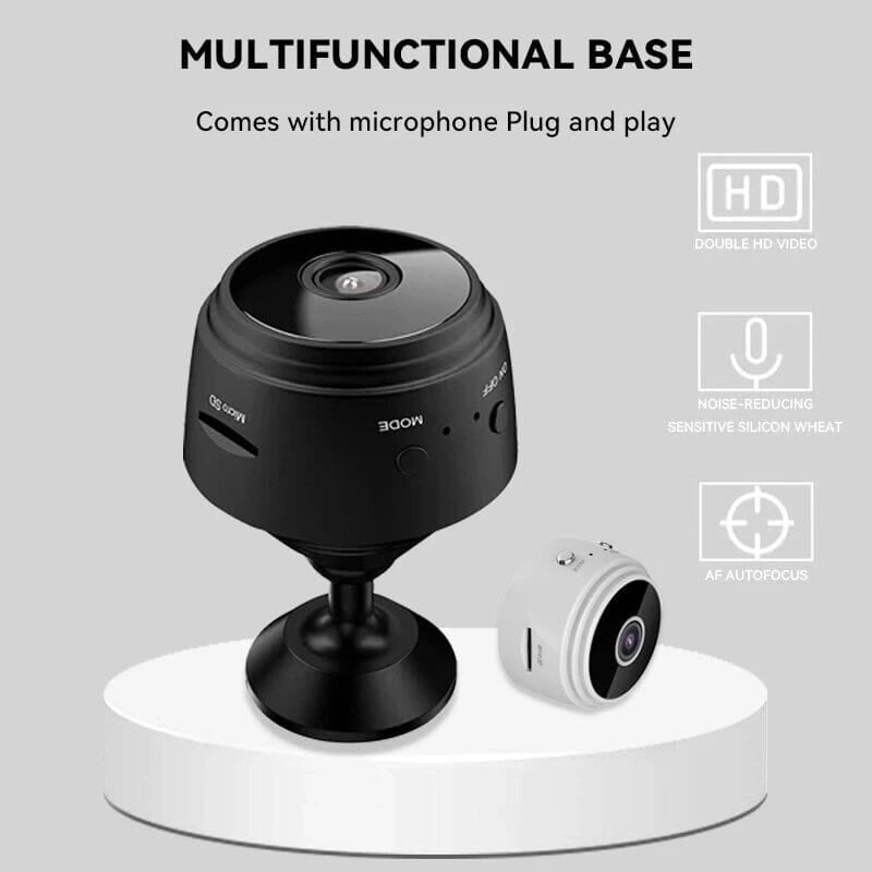 2-Pack: A9 Mini Camera HD 720P 2.4G Wifi IP Camera Image 4