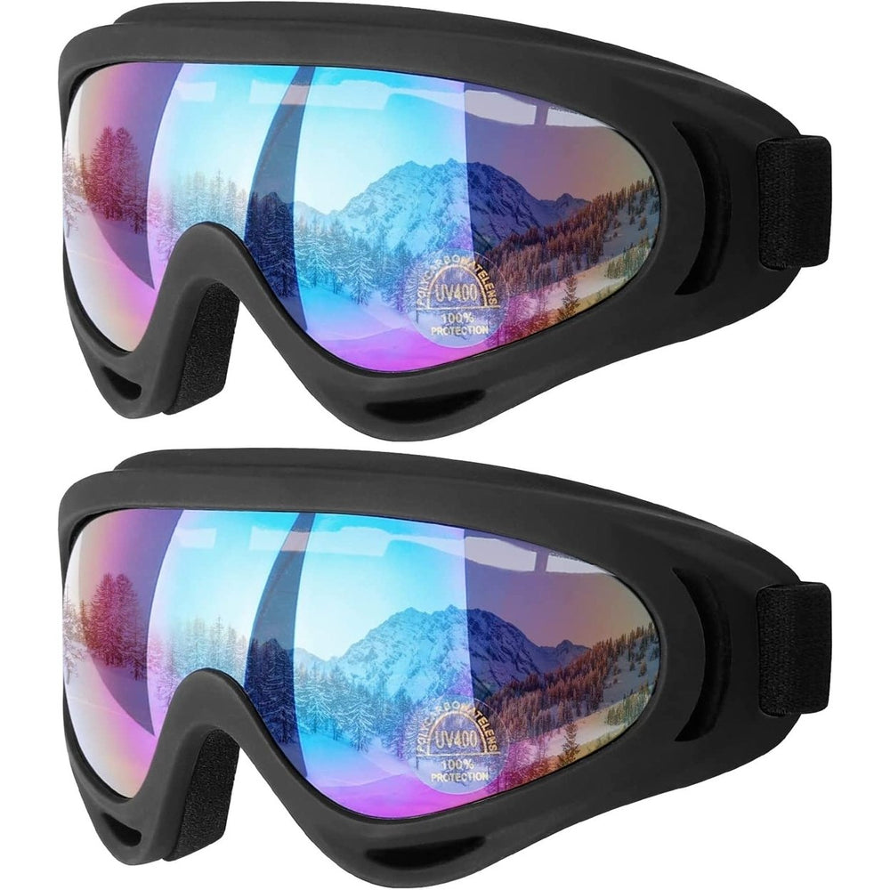 2-Pack: Anti-Scratch Dustproof Sports Goggles Image 2