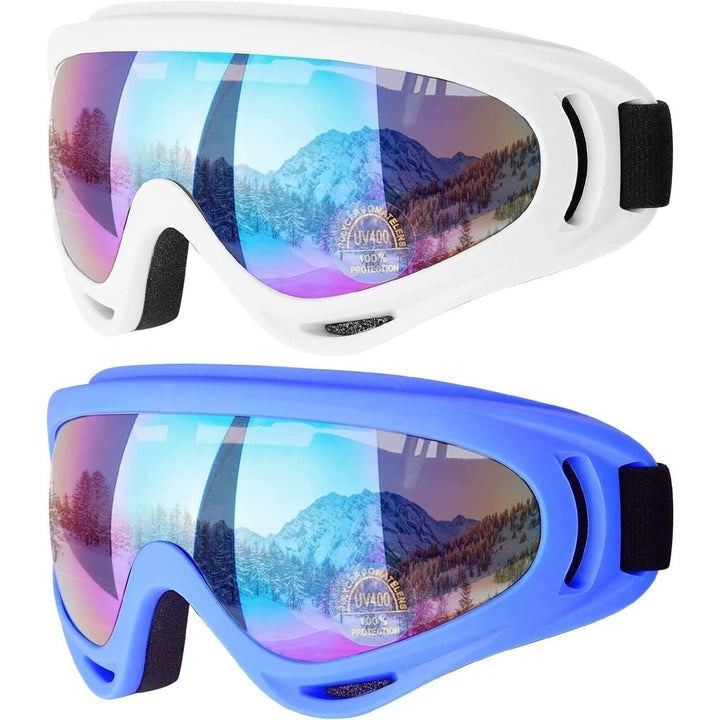 2-Pack: Anti-Scratch Dustproof Sports Goggles Image 4