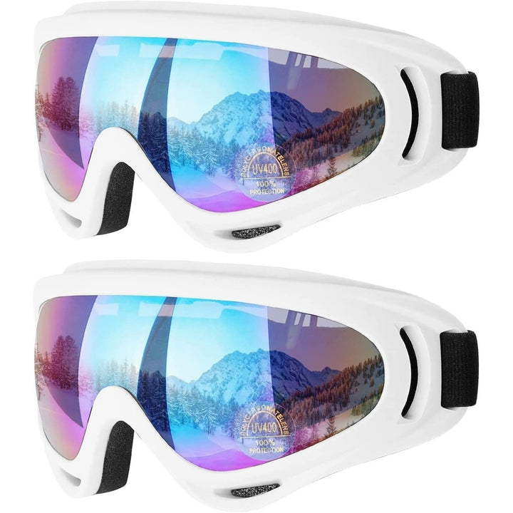 2-Pack: Anti-Scratch Dustproof Sports Goggles Image 4