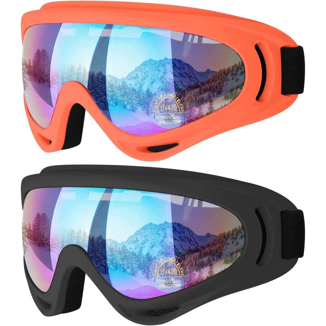 2-Pack: Anti-Scratch Dustproof Sports Goggles Image 6