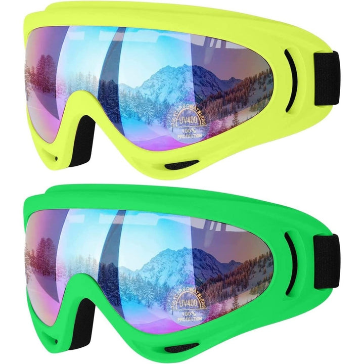 2-Pack: Anti-Scratch Dustproof Sports Goggles Image 7