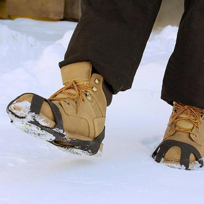 2-Pack: Attachable Anti-Skid Ice-Traction Cleats Image 4