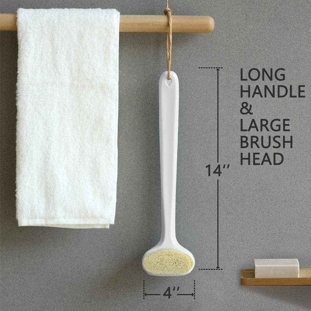 2-Pack: Bath Body Brush with Comfy Bristles Image 10