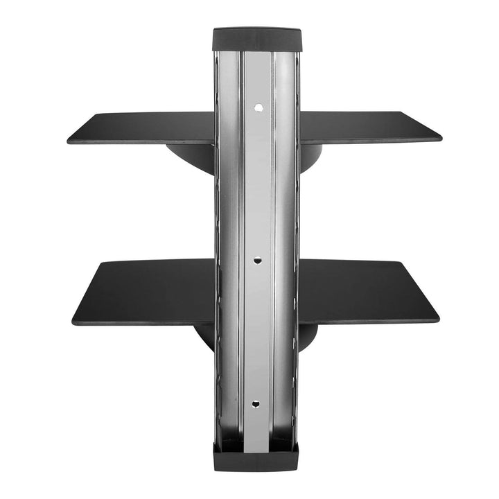 2 Tier Dual Glass Shelf Wall Mount Image 12