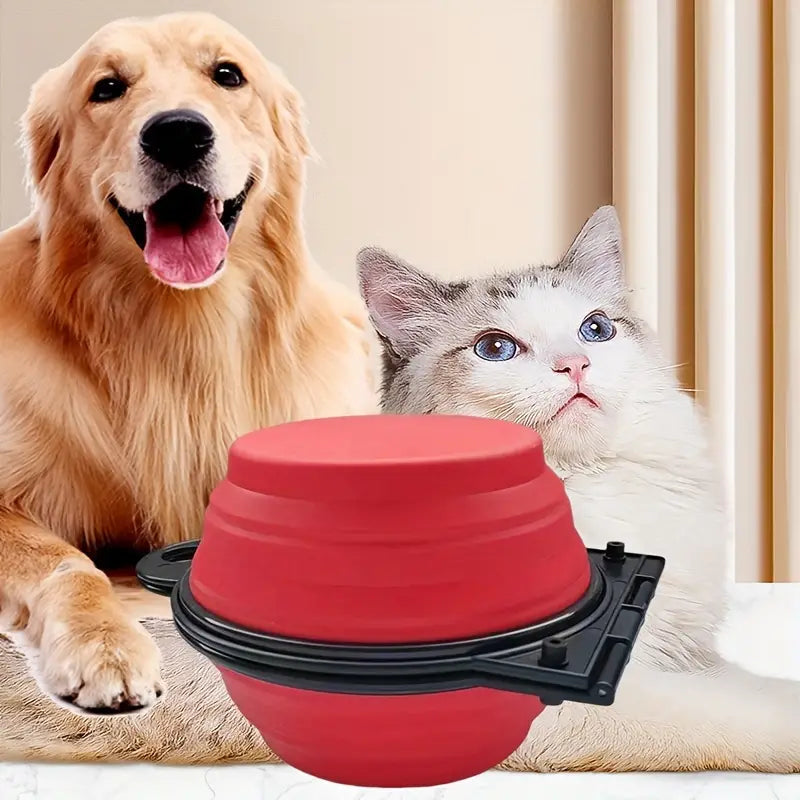 2-in-1 Collapsible Double Dog Bowl Image 9