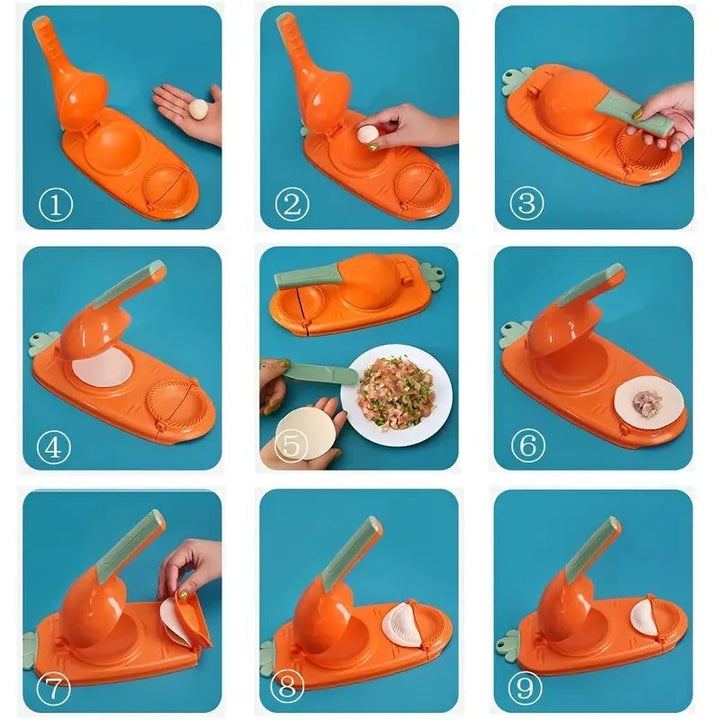 2-in-1 Dumpling Skin Artifact DIY Dumpling Maker Image 6