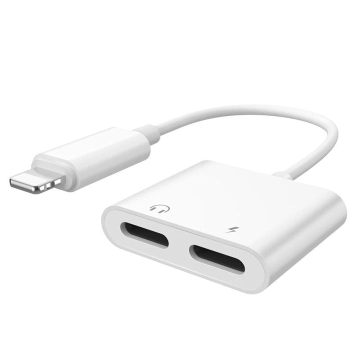 2-in-1 for Lightning Adapter For iPhone 7 8 Plus 10 X Image 2