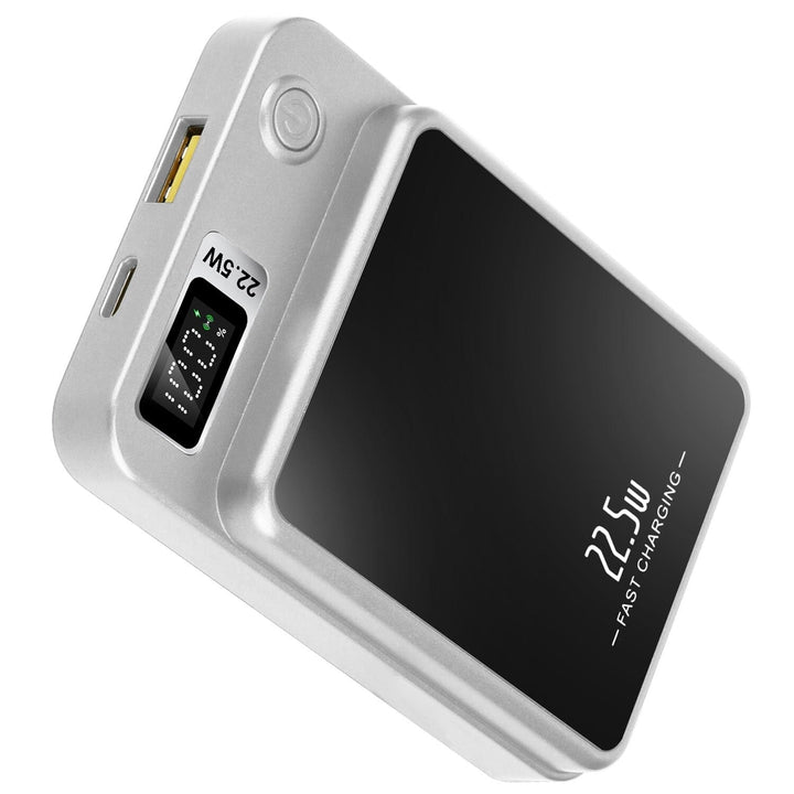 2-in-1 Magnetic Wireless Power Bank 10000mAh PD20W Fast Charger Mag Safe Image 2