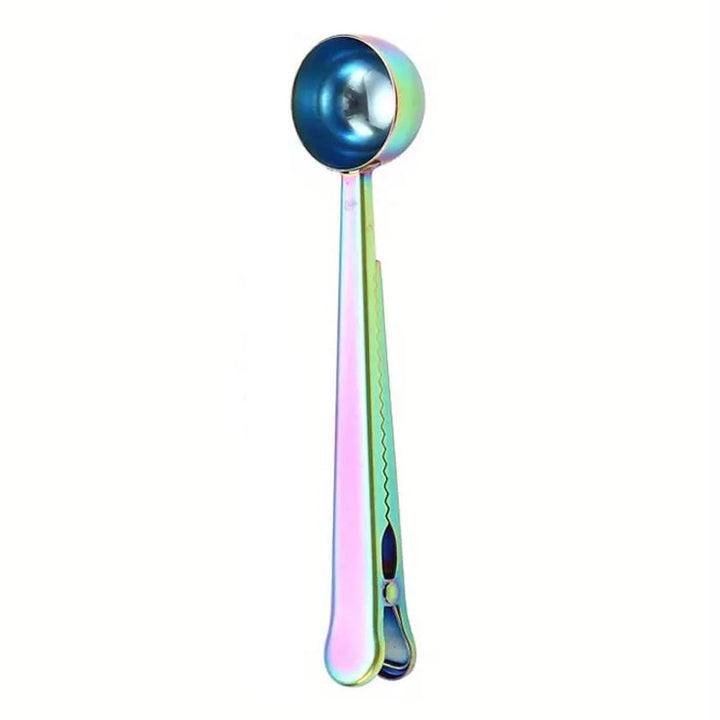 2-in-1 Stainless Steel Coffee Spoon and Sealing Clip Image 6